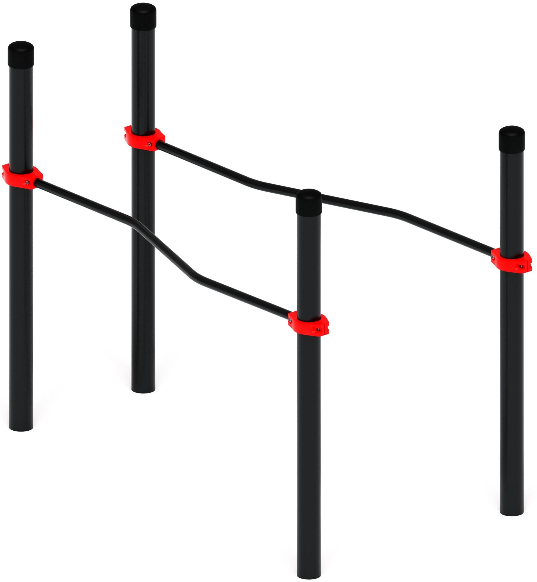 Воркаут ЛОВ 108 красный ВТ 102.05-01