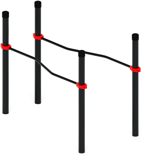 Воркаут ЛОВ 108 красный ВТ 102.05-01