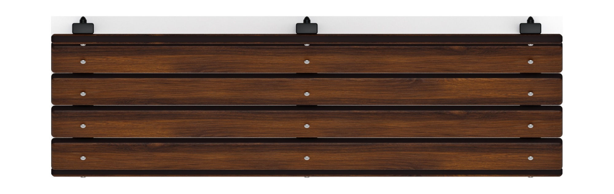 Скамья для людей с ограниченными возможностями (темный дуб) МФ 44.01.01