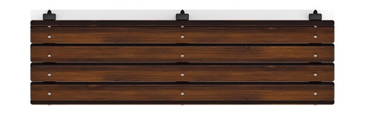 Скамья для людей с ограниченными возможностями (темный дуб) МФ 44.01.01