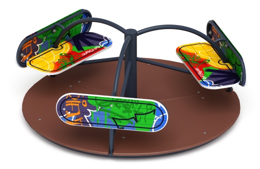 Карусель Солнышко (Граффити) - ИО 30.01.03-С.16