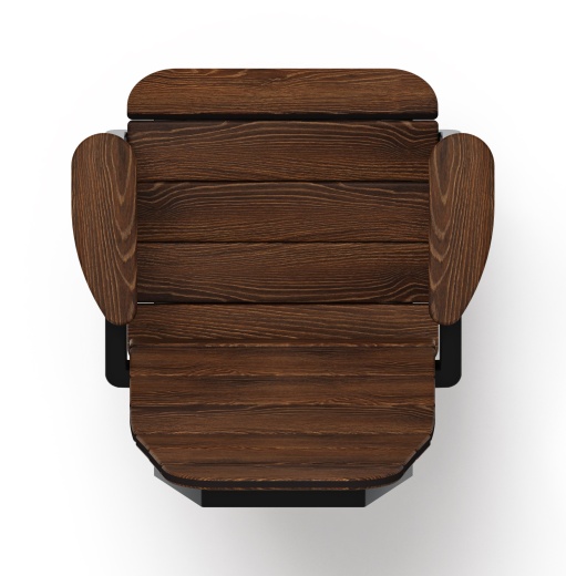 Кресло Релакс (темный дуб) МФ 46.01.01-01