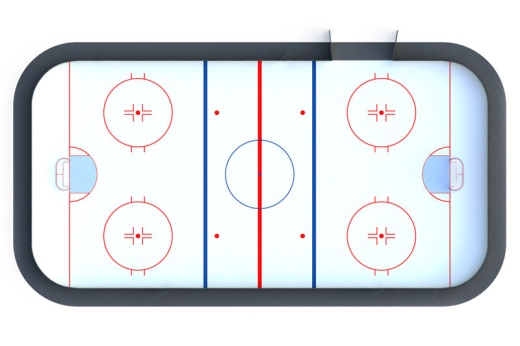 Хоккейная коробка R-3м. защитная сетка Н-1500мм по всему периметру ХОК-1.4