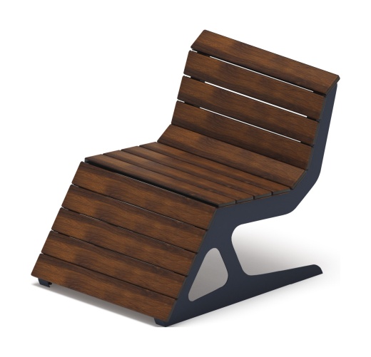 Скамья - МФ 42.02.05 (Темный дуб) Д:780  (под анкера)