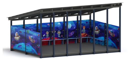 Теневой навес (Космопорт. Космос) - МФ 71.6.4-08