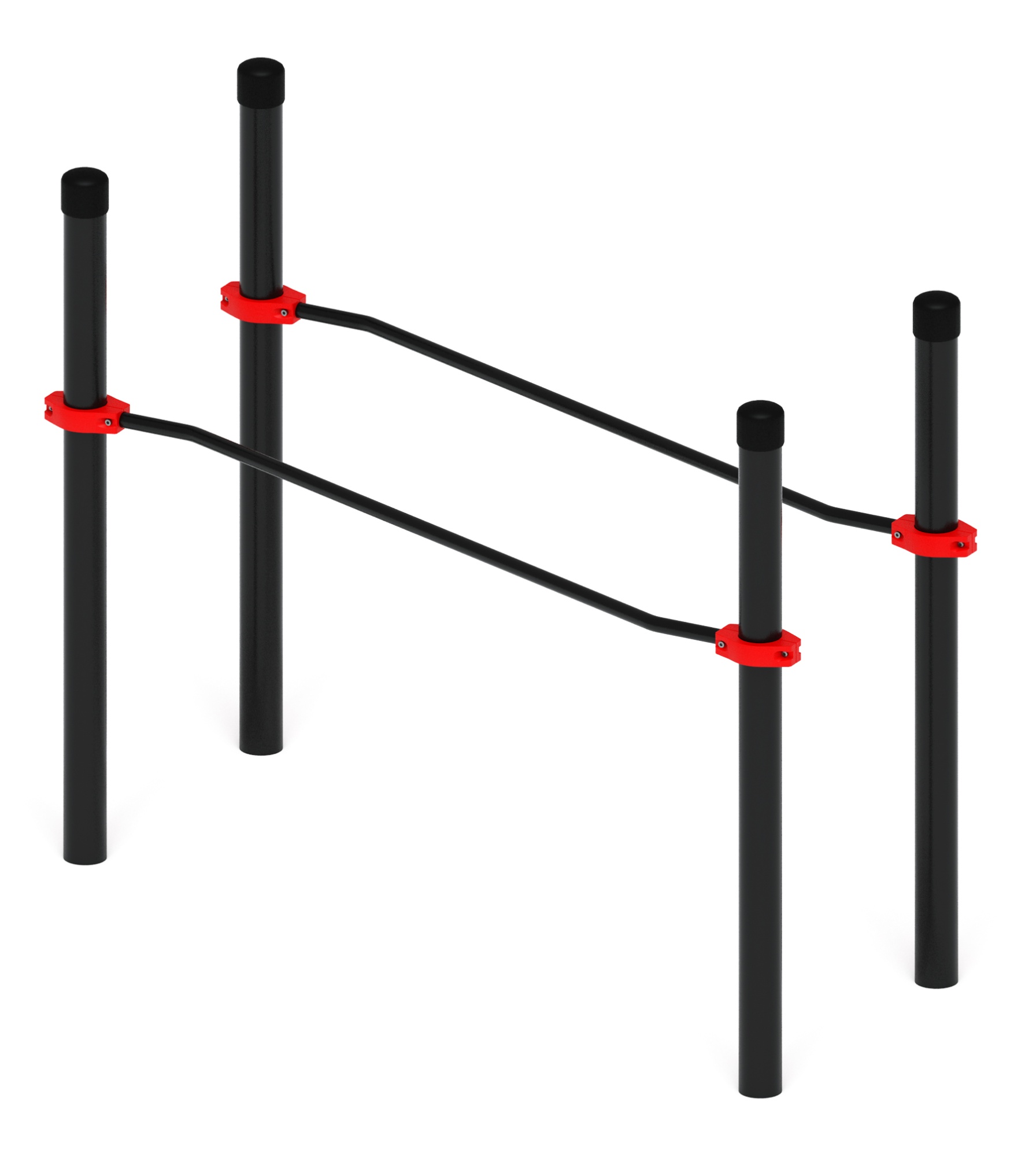 Воркаут ЛОВ 108 красный ВТ 102.04-01
