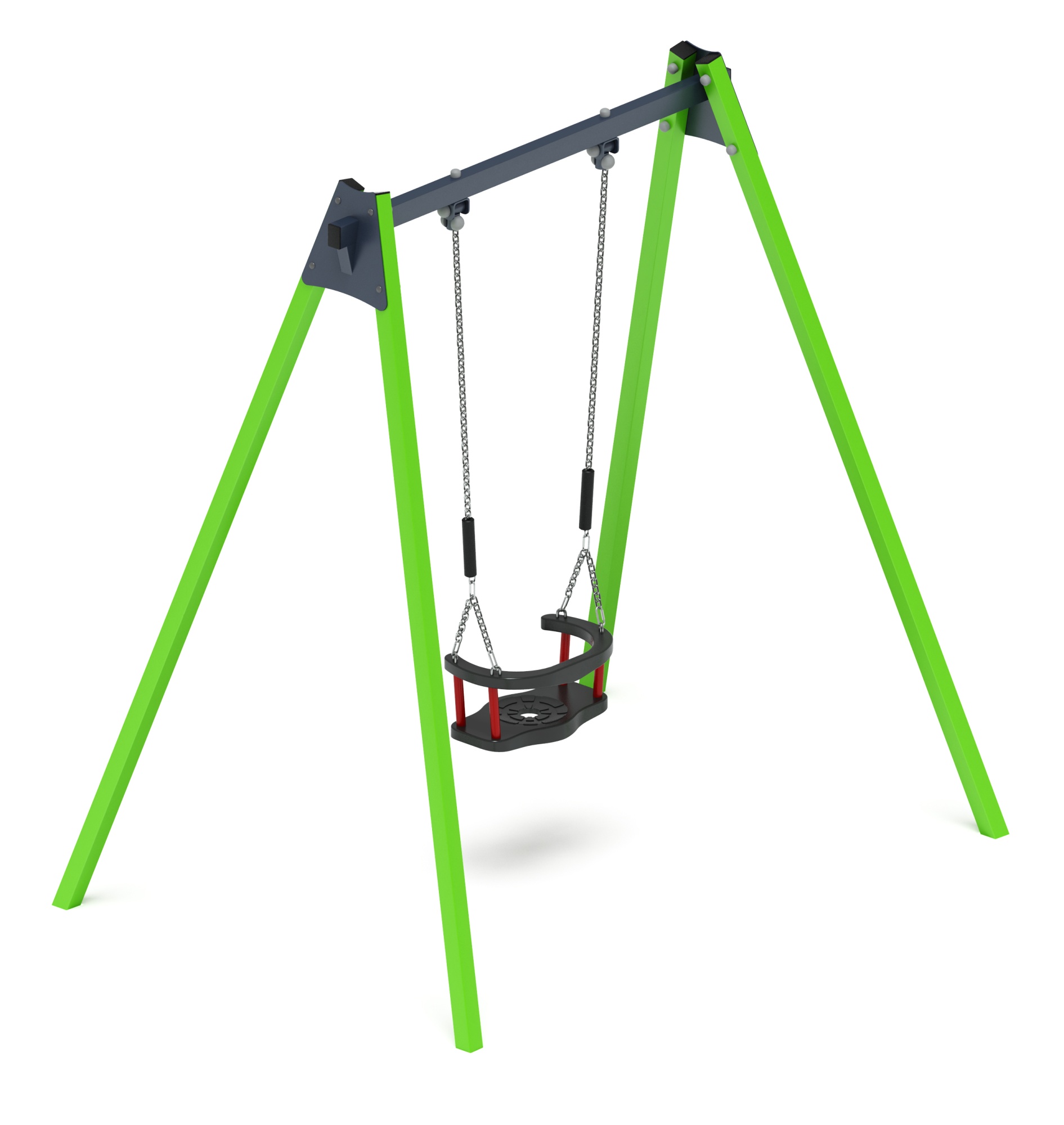 Качели М1 (зеленый) - ИО 11.М.01.03-02