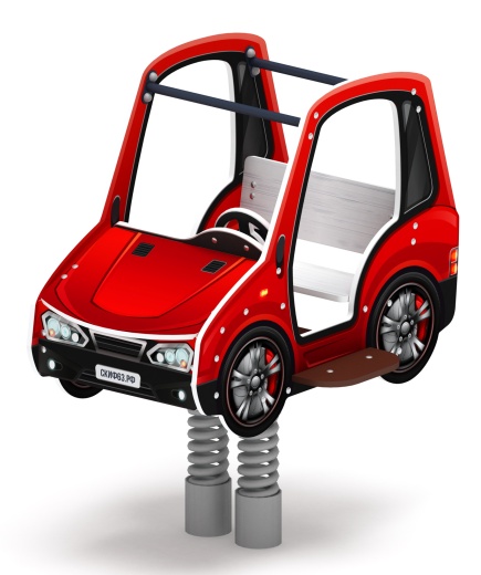 Машинка - Качалка на пружине двухместная машинка - ИО 23.03.01-03