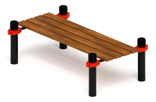 Воркаут 108 красный ВТ 12.12-01