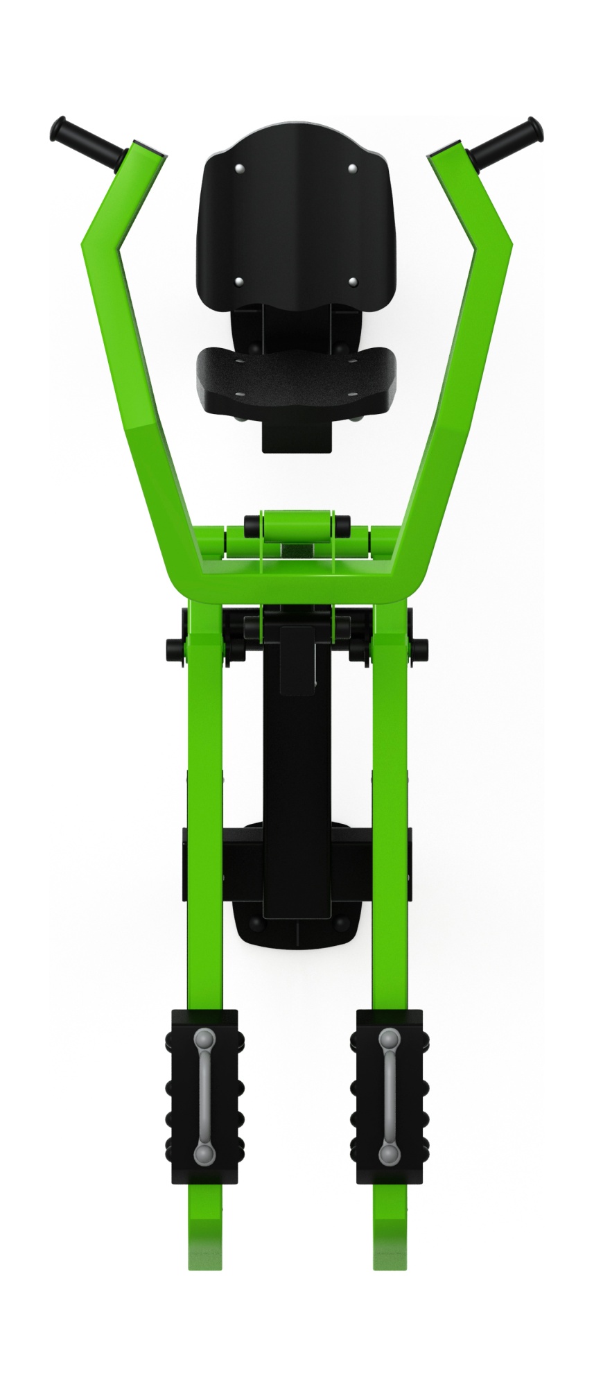 Тяга верхняя с переменной нагрузкой (зеленый) - Уличный тренажер - СТ 036-12