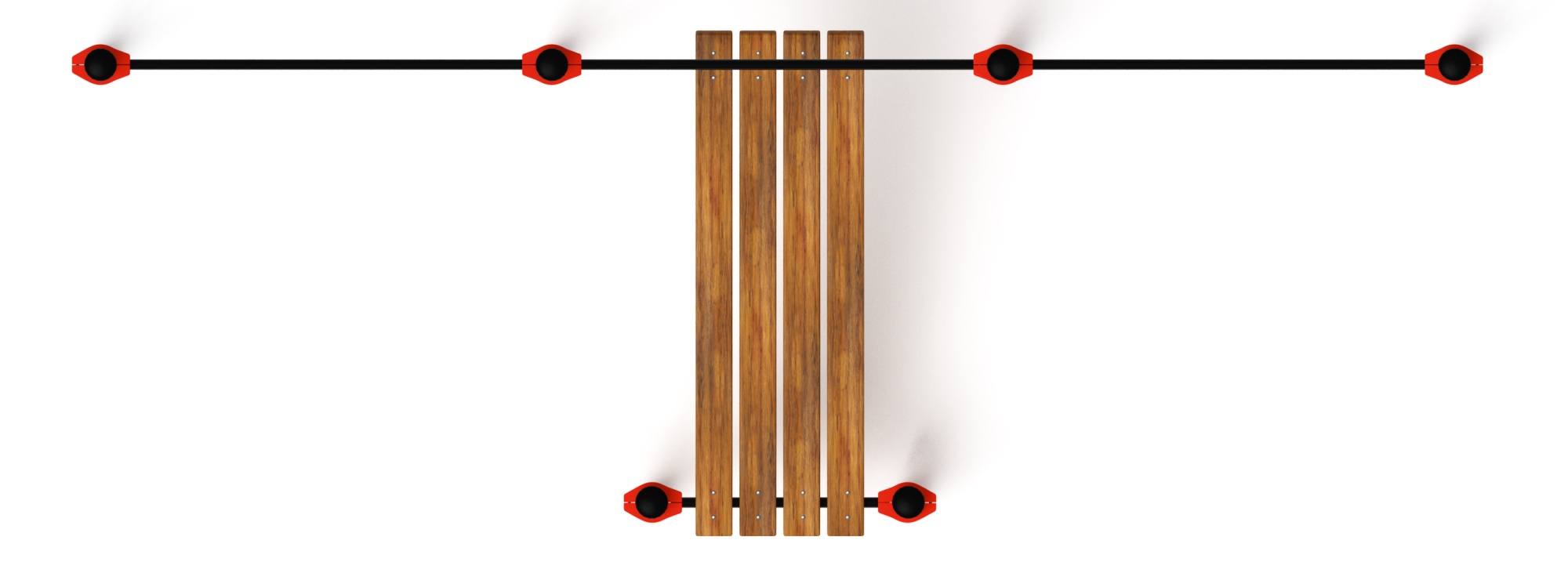 Воркаут 108 красный ВТ 12.14-01