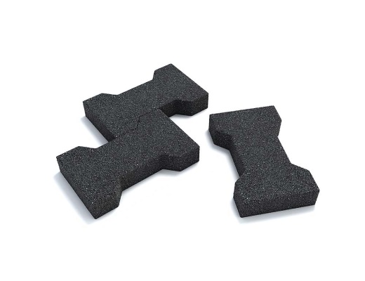 Резиновая брусчатка "Катушка" 40 мм