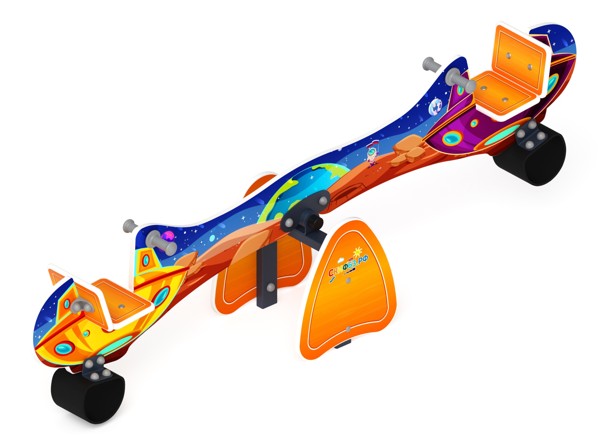 Качалка балансир со спинкой - ИО 21.Д.14.01 - Космопорт