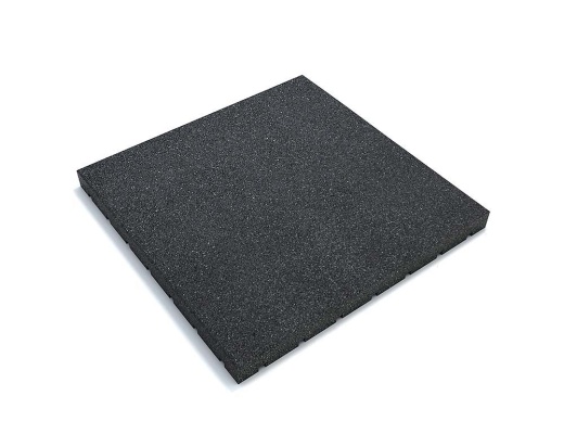 Резиновая плитка 500х500х40 мм (грунт)