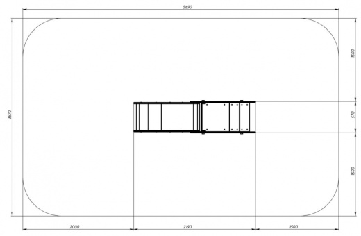 Горка Паровозик - ИО 41.03.01-01 - H=750