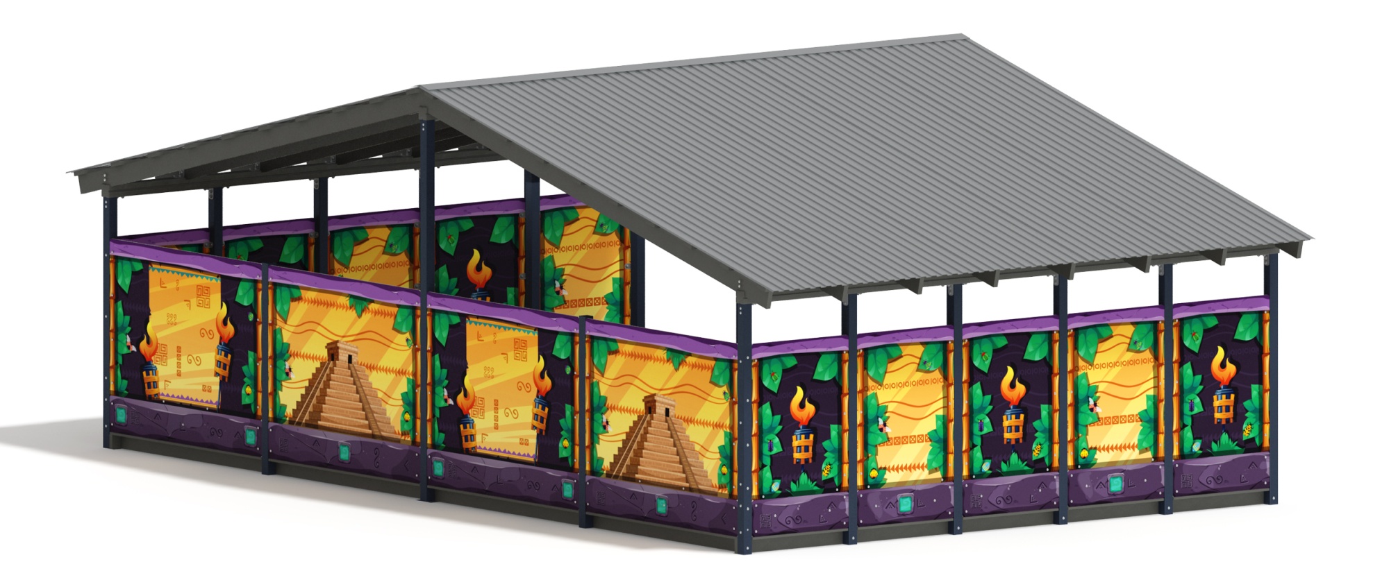 Теневой навес (Майя) - МФ 70.8.5-06