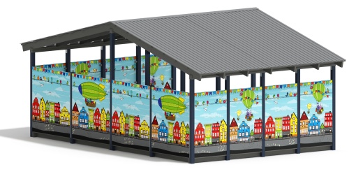 Теневой навес (Город) - МФ 70.6.4-01