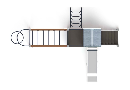 Играйте с нами (Тайга) - ДИК 2.01.1.08-03 - Игровой комплекс H=1200