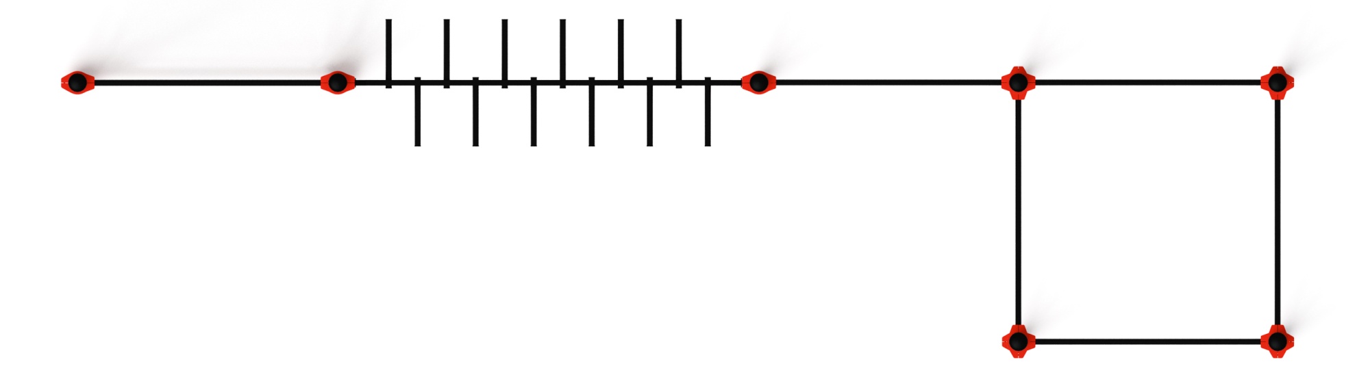 Воркаут 108 красный ВТ 12.22-01