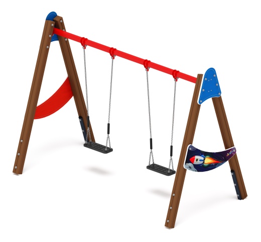 Качели двойные Д2 - ИО 12.Д.03.03.02-П - (Космопорт)