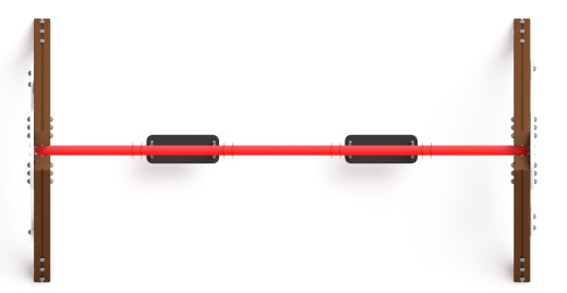 Качели двойные Д2 - ИО 12.Д.03.03.02-П - (Космопорт)