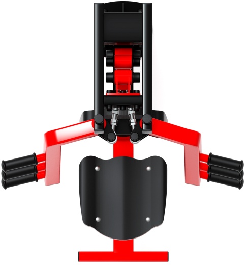 Бабочка (красный) - Уличный тренажер - СТ 028-11