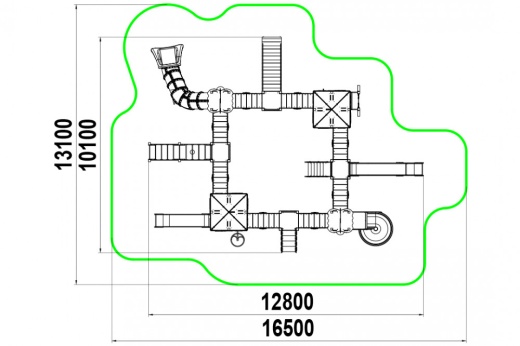 Игровой комплекс "Версаль" ИКС-1.43