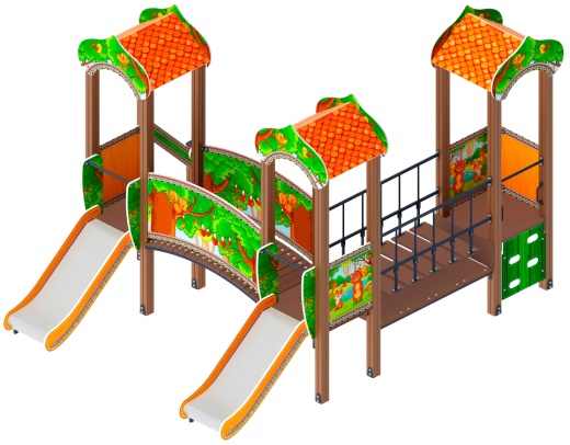 Полянка горка Н 750 ДИК 1.16.04-01