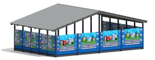 Теневой навес (ДПС) - МФ 70.8.5-14