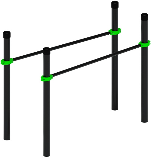 Воркаут ЛОВ 108 зеленый ВТ 102.09-02