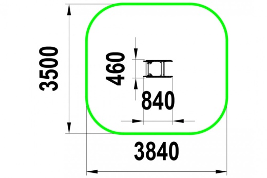 Качалка на пружине "Дельфин" КА-1.30