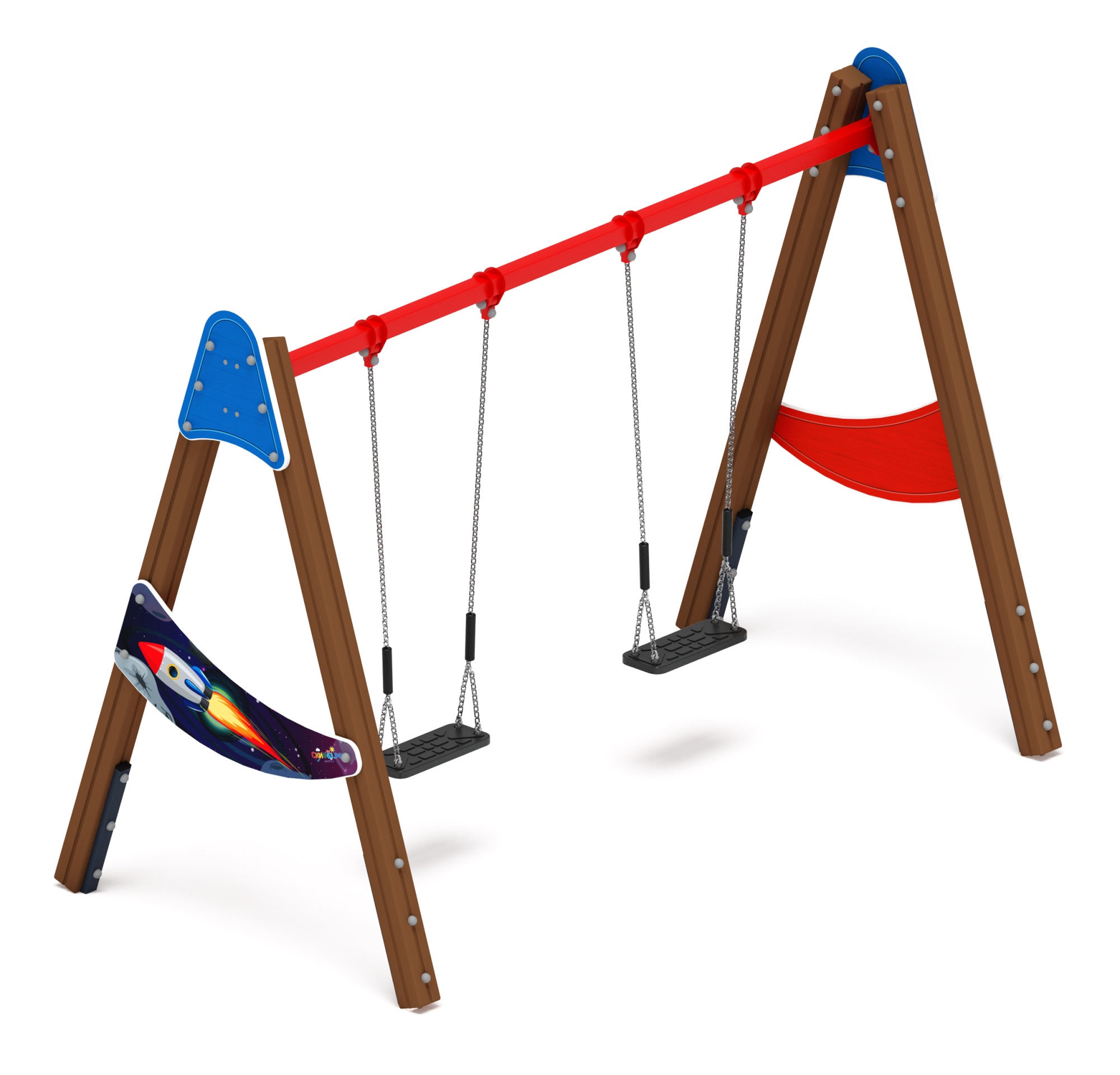 Качели двойные Д2 - ИО 12.Д.03.03.02-П - (Космопорт)