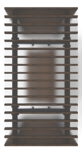 Пергола с качелями - МФ 78.01.02 /с поликарбонатом/