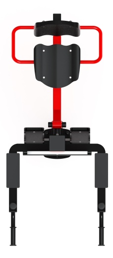 Жим ногами+Брусья (красный) - Уличный тренажер - СТ 023-11