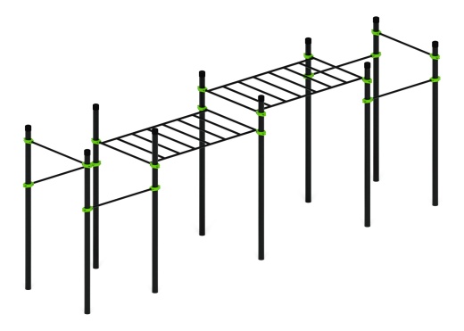 Воркаут 108 зеленый ВТ 12.20-02