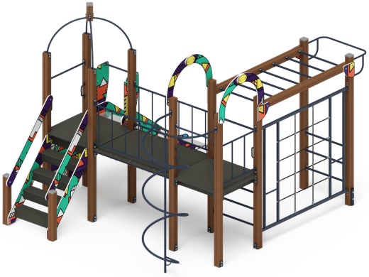 Навина (Геометрия) - ДИК 2.09.04-02 - Игровой комплекс H=1200