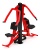 Жим от груди двойной (красный) - Уличный тренажер двойной - СТ 030-11