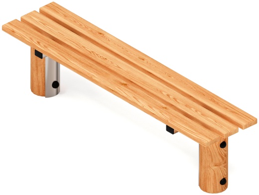 Скамья (лиственница) МФ 42.04.01-Л