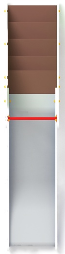 Горка малая - ИО 41.01.06-03 - (Джинс) H=900