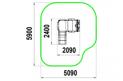 Грузовик с одним скатом МФ-1.4