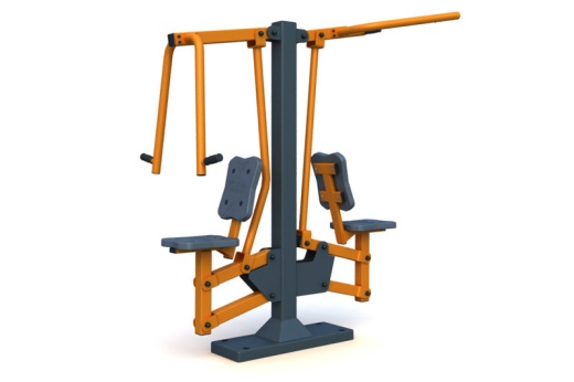 Тренажер двойной «Жим - Вертикальная тяга» ТР-2.06