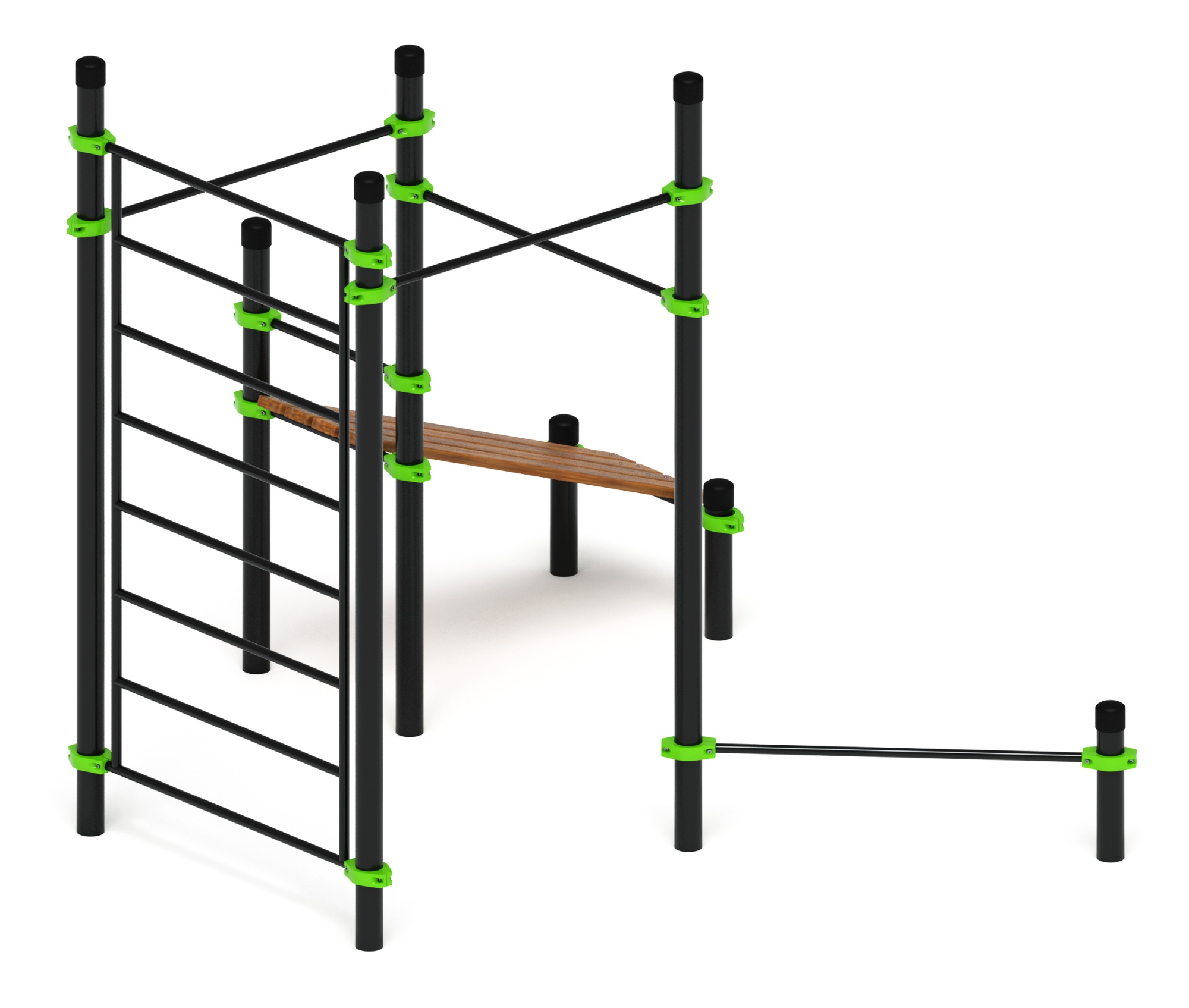 Воркаут 108 зеленый ВТ 12.17-02