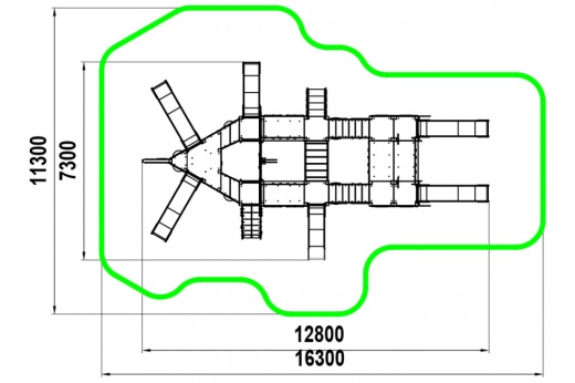 Игровой комплекс "Фрегат" ИКС-1.53.1