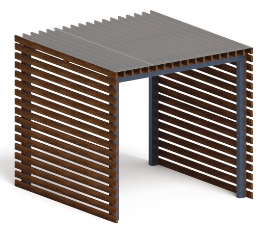 Пергола беседка - МФ 77.01.01 /с поликарбонатом/