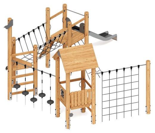 Игровой комплекс (лиственница) ДИК 2.24.02-Л