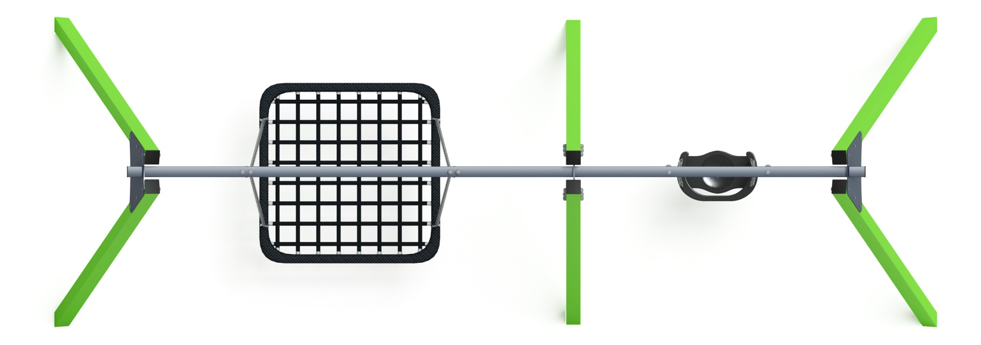 Качели М2 (зеленый) ИО 12.М.06.01.01-02