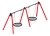 Качели-гнездо М2 (красный)  - ИО 12.М.05.05.01-01
