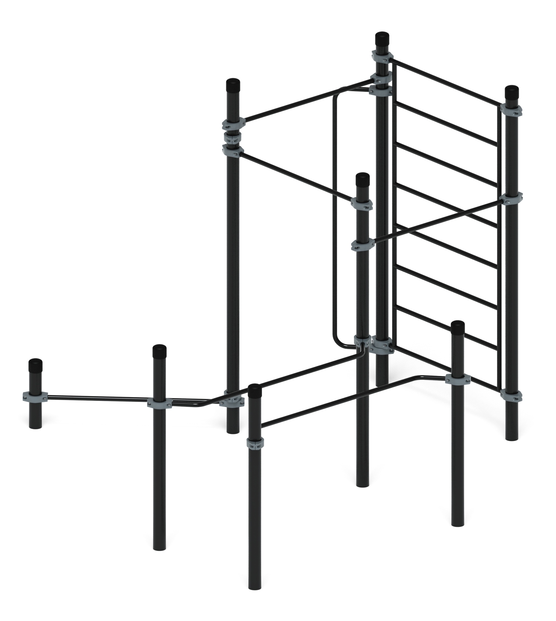 Воркаут ЛОВ 89 серый ВТ 101.15-03