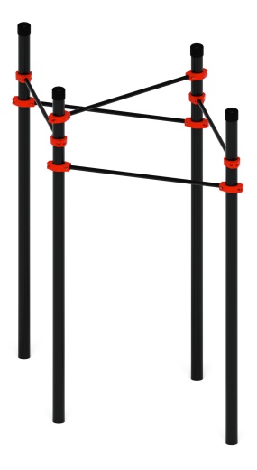 Воркаут 108 красный ВТ 12.08-01