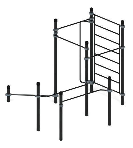 Воркаут ЛОВ 89 серый ВТ 101.15-03